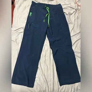 Navy Blue Carhartt Scrub Bottoms. Size M Petite